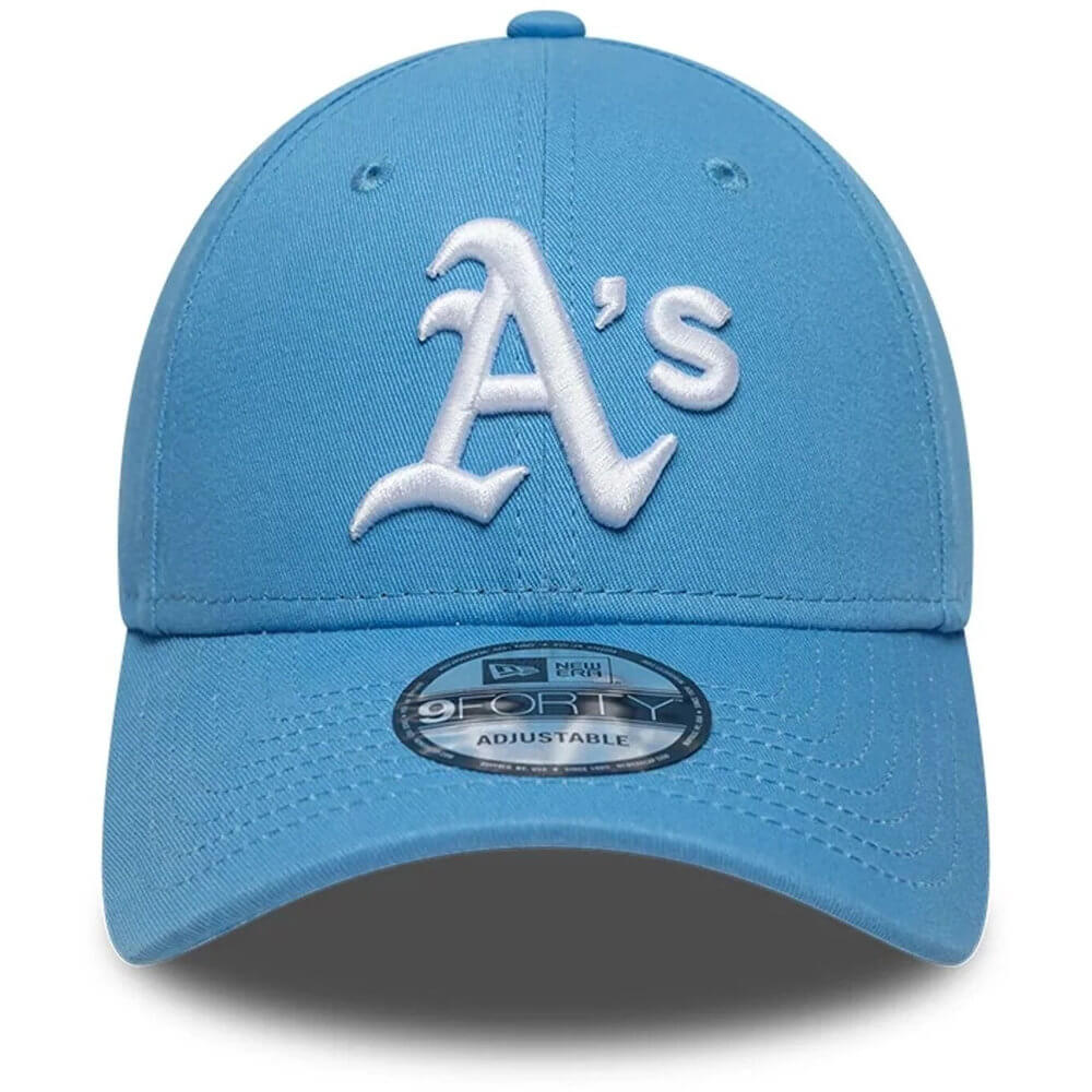 new-era-oakland-athletics-mlb-league-essential-9forty-adjustable-cap-pastel-blue-60856286-3