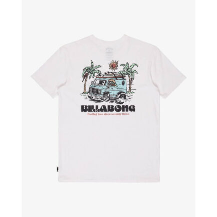 Billabong Rush To Relax T-Shirt Boys (8-16 Years) - White (EBBZT00231-WHT)